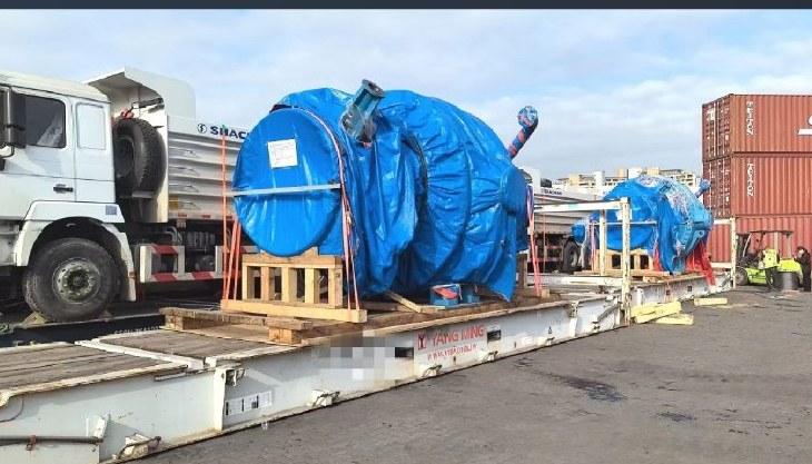 Special equipment shipment