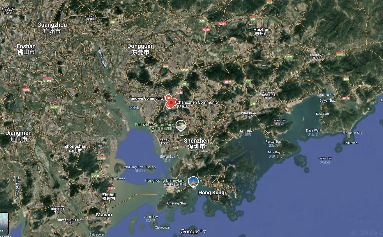 Shenzhen location
